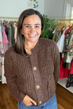Load image into Gallery viewer, Chocolate Chunky Cardigan

