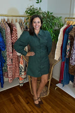 Load image into Gallery viewer, Pleated Fitted Mini Dress
