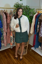 Load image into Gallery viewer, Holiday White Fur Jacket
