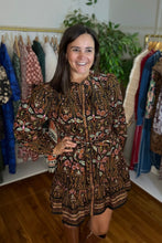 Load image into Gallery viewer, Button Down Floral Mini Dress

