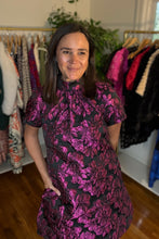 Load image into Gallery viewer, Jacquard Back Bow Mini Dress
