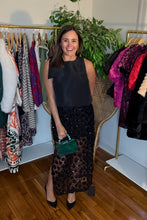 Load image into Gallery viewer, Flower Sequin Maxi Skirt
