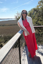 Load image into Gallery viewer, Double Flounce Maxi Dress
