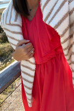 Load image into Gallery viewer, Double Flounce Maxi Dress
