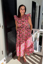 Load image into Gallery viewer, Sita Ruffle Midi Dress
