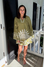 Load image into Gallery viewer, Olive Sun Kissed Caftan

