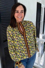 Load image into Gallery viewer, Contrast Panel Blouse
