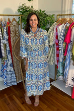 Load image into Gallery viewer, Seahorse Printed Maxi Dress
