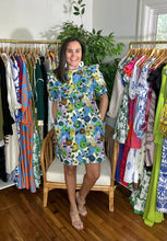 Load image into Gallery viewer, Scalloped Floral Mini Dress
