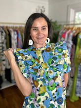 Load image into Gallery viewer, Scalloped Floral Mini Dress
