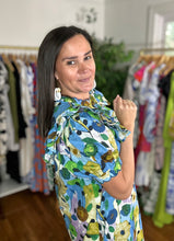 Load image into Gallery viewer, Scalloped Floral Mini Dress
