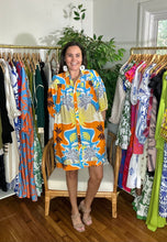 Load image into Gallery viewer, Printed Shirt Dress
