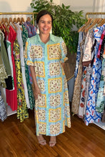 Load image into Gallery viewer, Beach Block Print Shirt Dress
