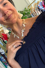 Load image into Gallery viewer, Navy Sairy Mini Dress
