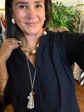 Load image into Gallery viewer, Painted Conch Charm Necklace
