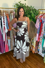 Load image into Gallery viewer, Brown and White Maxi Dress
