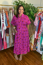 Load image into Gallery viewer, Pleated Floral Midi Dress
