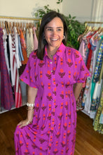 Load image into Gallery viewer, Pleated Floral Midi Dress
