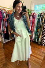 Load image into Gallery viewer, White Cotton Maxi Skirt
