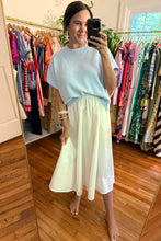 Load image into Gallery viewer, White Cotton Maxi Skirt
