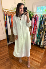 Load image into Gallery viewer, White Linen Maxi Dress
