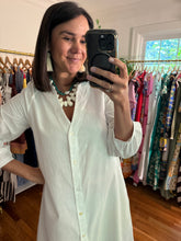 Load image into Gallery viewer, White Linen Maxi Dress
