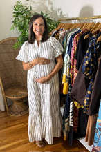 Load image into Gallery viewer, Kamara Striped Button Maxi Dress
