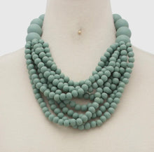 Load image into Gallery viewer, Turquoise Bib Necklace
