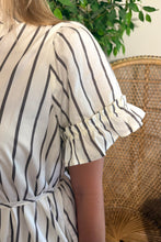 Load image into Gallery viewer, Kamara Striped Button Maxi Dress
