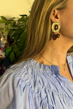 Load image into Gallery viewer, Flutter Sleeve Gathered Neck Blouse
