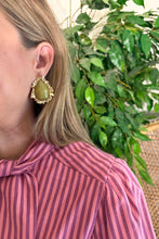 Load image into Gallery viewer, Striped Scarf Blouse
