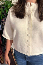 Load image into Gallery viewer, Button Down Crop Sweater
