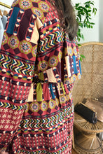 Load image into Gallery viewer, Exclusive Border Print Pleated Midi Dress
