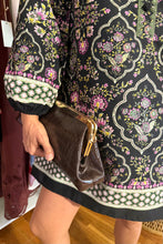 Load image into Gallery viewer, Olive Triangle Stitch Shift Dress
