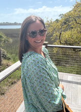 Load image into Gallery viewer, Block Print Blouse
