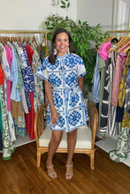 Load image into Gallery viewer, Block Pattern Mini Dress
