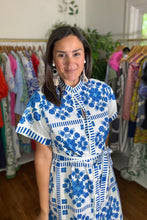 Load image into Gallery viewer, Block Pattern Mini Dress
