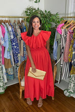 Load image into Gallery viewer, Double Flounce Maxi Dress
