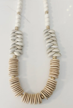 Load image into Gallery viewer, Coconut and Cowrie Shell Necklace
