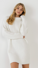 Load image into Gallery viewer, Long-Sleeved Sweater Dress
