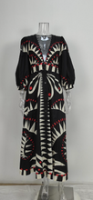 Load image into Gallery viewer, Geometric Printed Maxi Dress
