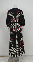 Load image into Gallery viewer, Geometric Printed Maxi Dress
