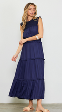 Load image into Gallery viewer, Crochet Silk Maxi Dress
