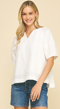 Load image into Gallery viewer, Cotton Poplin Blouse
