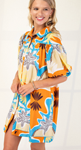 Load image into Gallery viewer, Printed Shirt Dress
