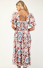 Load image into Gallery viewer, Squared Neck Midi Dress
