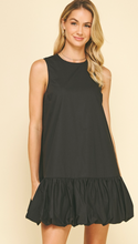 Load image into Gallery viewer, Bubble Hem Shift Dress
