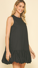 Load image into Gallery viewer, Bubble Hem Shift Dress
