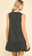 Load image into Gallery viewer, Bubble Hem Shift Dress
