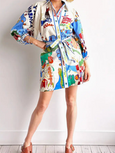 Load image into Gallery viewer, Collared Shirt Dress
